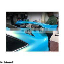 ABS Primer Painted Back Rear Spoiler Lip Wing For Universal Car Rear Spoiler With Light thumbnail-4