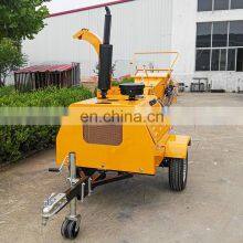 Forest Wood Log Wood Branch Use 40hp 50hp Diesel Engine Hydraulic Feeding Roller Wood Chipper Crusher thumbnail-4
