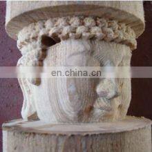 Cylindrical Products Processing Rotary Wood Milling Engraving Cyliner Machine With SKW-2000 Multi Working Heads thumbnail-5