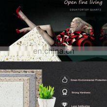 Foshan Factory Directly White Veins Grey Quartz Stone thumbnail-5