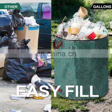 Four Handles Collapsible Design Yard Colorful Leaf Garden Bag With Zipper thumbnail-5