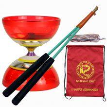 Professional Diabolo Set Packing 3 Bearing Chinese Yo-yo Magic Toys thumbnail-3