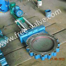 Electro hydaulic knife gate valve