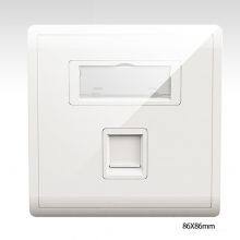 1 Port 2 Port 4 Port Blank Rj45 Keystone Wall Plate thumbnail-5