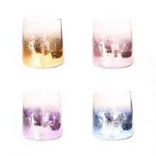 Machine Made Minimalism Design Fancy Tumbler With Custom Electroplate Color Whisky Glass and Logo Design thumbnail-1