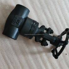 Hot Sell API 602 A105 Carbon Steel Outside Stem Gate Valve Dn50 Class 800 Flange Model J61H CHX Low Temperature Water thumbnail-4