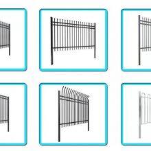 Decorative Tubular Aluminum Wrought Iron Fence for Garden Landscaping thumbnail-4