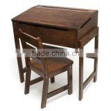 Child's Slanted Top Desk and Chair Kid's Study Desk and Chair thumbnail-2