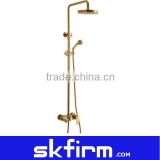 Brass Handle And Spout Zinc Arm Shower Faucet