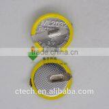 3V Lithium Rechargeable Battery ML2032 With Pins