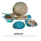 Hot Sale Spun Bamboo Lacquer Pot thumbnail-6