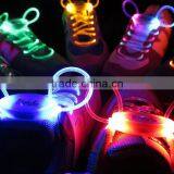 Bling LED Shoelaces Shoestring Flash Light Up Glow Stick Strap Laces Disco Party thumbnail-1