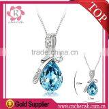 2015 good qulity sexy necklace with Austrian crystal for lady