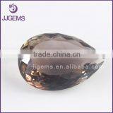 20*30mm Pear Shape Loose Faceted Smoky Quartz