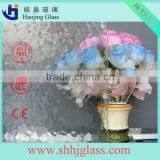 Shahe Haojing 4mm Clear Printing Diamond Amber Beehive Patterned Glass Figured Glass Rolled Glass thumbnail-3