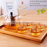 600ml Glass Heat Resistant Glass Tea Pot With Cups For Your Choose High-Quality Teapot Tea Set With Stainless Steel Infuser thumbnail-3