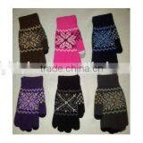 China Supplier Custom Children Knitting Glove/knitted Glove/knit Glove thumbnail-3
