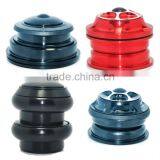 Alloy Aluminum Fork Tube Threaded 1.5" Threadless Integrared Build in Bearing 1-1/8 MTB Bicycle Headset thumbnail-1