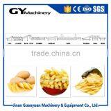 Output 2500kg/h Automatic Potato Chips Manufacturing Line