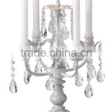 2015 hot sale crystal crafts crystal candle holder