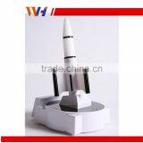 Rocket Shape Keep Awake Alarm Clock thumbnail-1