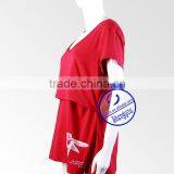 Custom Short Sleeve Spandex Cotton Maternity Breastfeeding Nursing Clothing Quality Choice Most Popular thumbnail-4