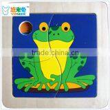 4 Pieces Frog Jigsaw Puzzle thumbnail-1