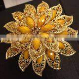 Yellow Shinning Pearl Turkish Curtain Hook, Tieback,holdback