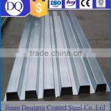 Galvanized corrugated steel floor decking sheet for building materials