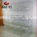 High Quality Wooden Breeding Pigeon Cage For Sale With Plastic Feeder