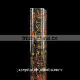 Light ed Muli-color Decorative Crystal Glass Polished Pillars thumbnail-2