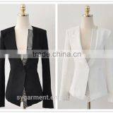 2015 Spring Hot Sale Ladies Workplace Slim Business Suits Classic Simple Fashion Blazer Women Leisure Clothing thumbnail-4