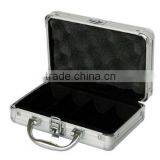 11.5g 100 Pcs Poker Set Casino Set in Slivery Aluminium Case for Game thumbnail-3