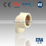 High Quality ASTM D2846 CPVC Female Elbow with brass