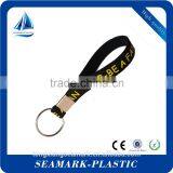 High Qualiry Promotional Keyring Plastic Silicone Band Keychain thumbnail-1