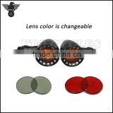 Casting Aluminum Heavy Duty Black Turn Signal for Harley Motorcycle thumbnail-3