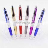 Silver Ring Pressurized Ballpoint Pen Promotional Pen High Quality thumbnail-2