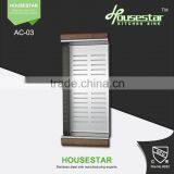 High Quality Kitchen Sink Accessory Stainless Steel Colander China Supplier Fruit And Vegetables Colander With Handle And Stand thumbnail-2