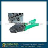 Crimper Crimping Tool RG58 RG142 RG62 RG174 RG316 LMR100 Wire Stripping Hand Tool thumbnail-1