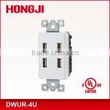 4-Port USB Charger With Output 4.0A,5VDC WITH UL/CUL CERTIFICATE ENERGY STAR