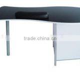 SPA NAIL MANICURE TABLE MARBLE TOP / WORKSTATION BEAUTY SALON EQUIPMENT thumbnail-2