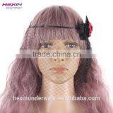 Hexin Party Fancy Dress Costume Mesh Front Paper Party Eye Mask thumbnail-1