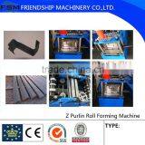 Z Purlin Roll Forming Machine 15m/min 3mm Thickness thumbnail-2