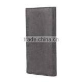 Factory Hot Sell European Trendy Designer Gray Genuine Leather Men's Wallet thumbnail-4
