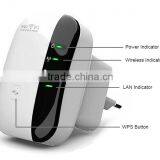 Wireless Wifi Repeater 802.11n/b/g Network WiFi Routers 300Mbps Range Expander Signal Booster Extender WIFI Ap Wps Encryption thumbnail-5