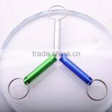 >>>Random Color! Fashion Keychain Camping Hiking Sports Outdoor Survival Whistle Key Chain/ thumbnail-6