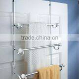 Bathroom Stainless Steel Over Door Towel Bar thumbnail-1