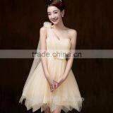 Pink Champagne Violet White Sky Blue Purple Chiffon Wedding Bridesmaid Dress Patterns Short Prom Gowns Party Princess Ball Dress thumbnail-1