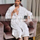 High Quality 100%Cotton Bathrobe ,Velour Cotton Pajamas thumbnail-1