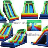 Rainbow Inflatable Wet or Dry Slide Pool